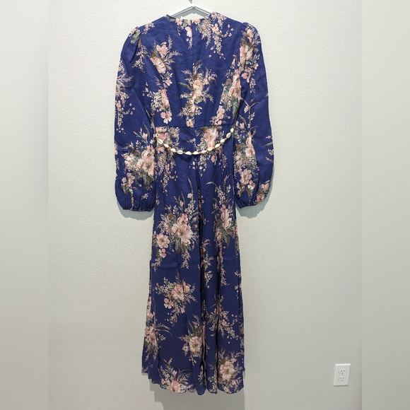 Zimmermann Moonshine High Neck Dress - Picture 2 of 13